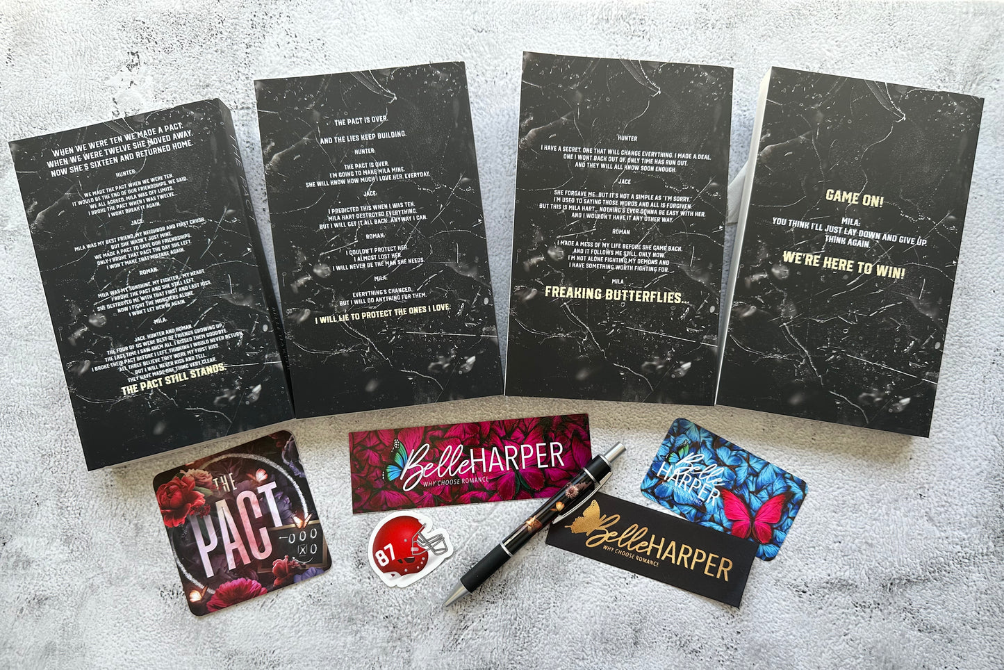 Special Edition Paperbacks ~Foil Flowers Edition